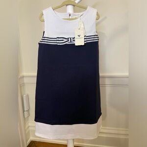 NWT Hope & Henry Nautical Bow Detail Sleeveless Dress – Size 6